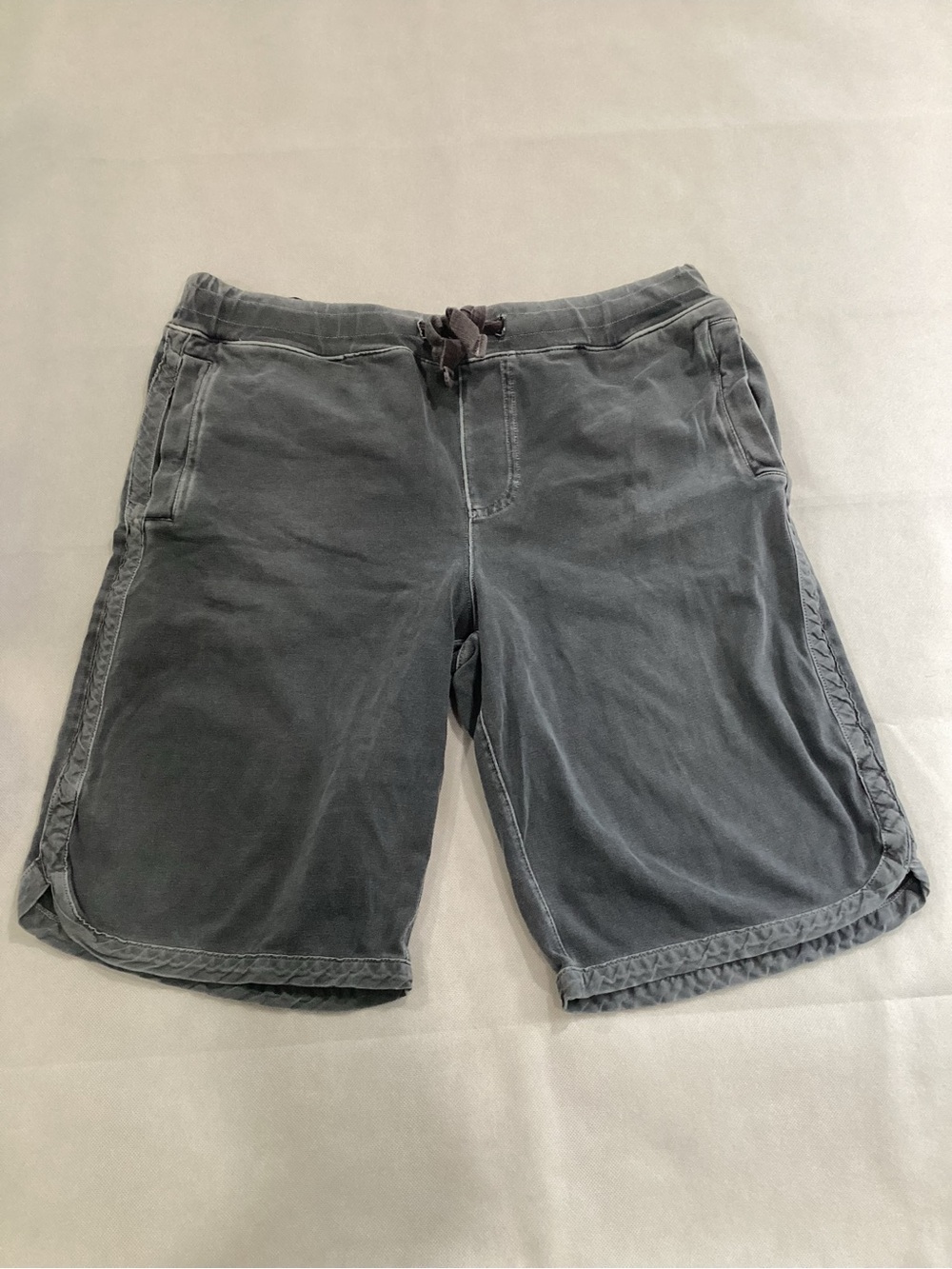 Converse Men's Charcoal Drawstring Athletic Shorts size medium #11